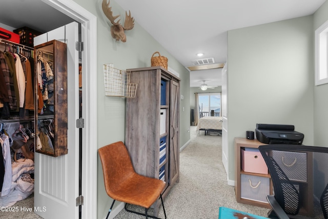 318 N Topsail Dr, Surf City, NC 28445 - carpeted office featuring visible vents