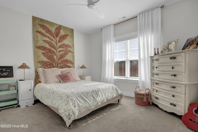410 Sugar Cv, Wilmington, NC 28411 - bedroom with carpet and a ceiling fan