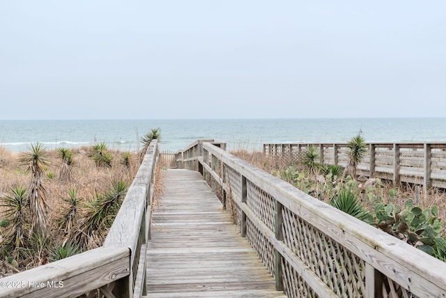 107 Carolina Beach Ave S, Carolina Beach, NC 28428 - view of home's community featuring a view of the beach and a water view