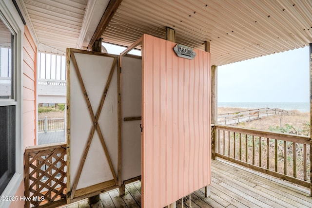 107 Carolina Beach Ave S, Carolina Beach, NC 28428 - exterior space featuring a water view