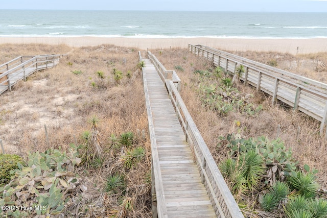 107 Carolina Beach Ave S, Carolina Beach, NC 28428 - view of property's community featuring a beach view and a water view