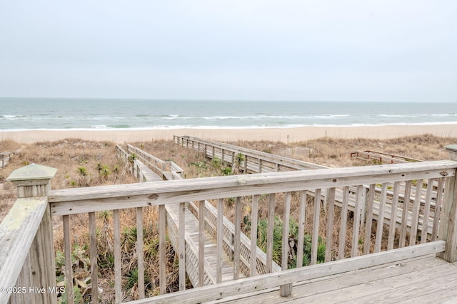 107 Carolina Beach Ave S, Carolina Beach, NC 28428 - view of water feature with a view of the beach