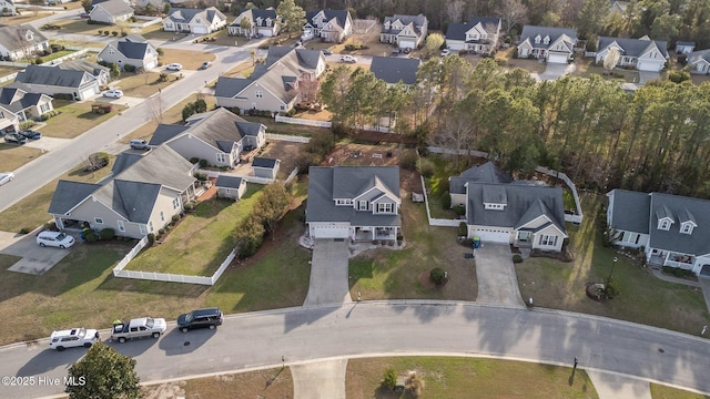 1203 Strange Ct, Morehead City, NC 28557 - aerial view of property and surrounding area featuring nearby suburban area