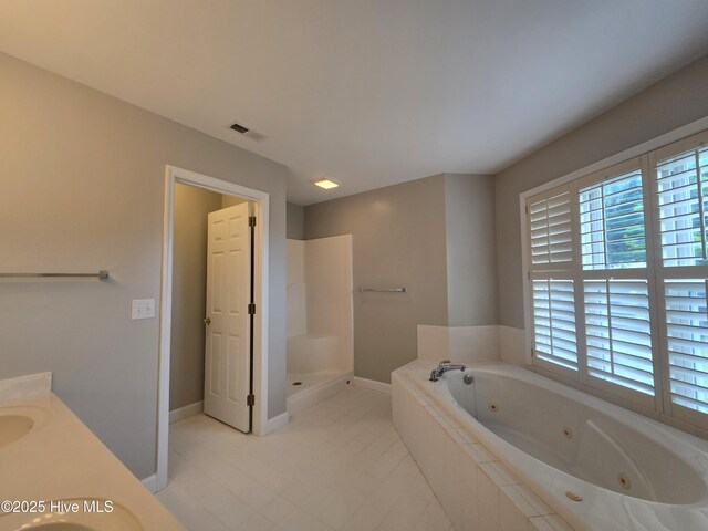 405 Commerce Ave Unit A, Morehead City, NC 28557 - bathroom featuring tile patterned flooring, vanity, toilet, and a shower with shower curtain