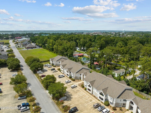 405 Commerce Ave Unit A, Morehead City, NC 28557 - birds eye view of property featuring a residential view