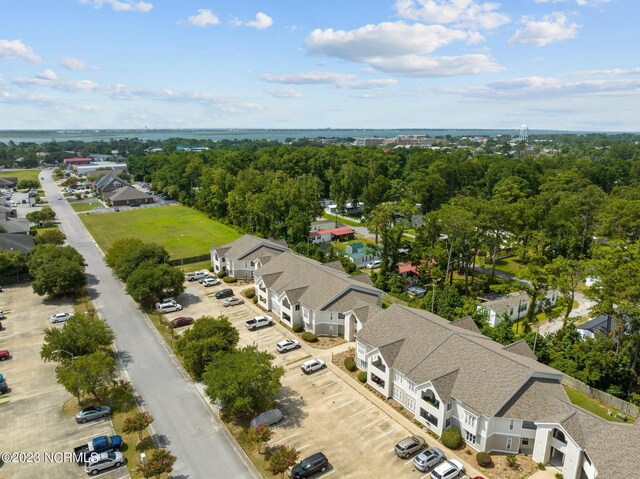 405 Commerce Ave Unit A, Morehead City, NC 28557 - view of property location featuring a notable bridge, nearby suburban area, and a nearby body of water