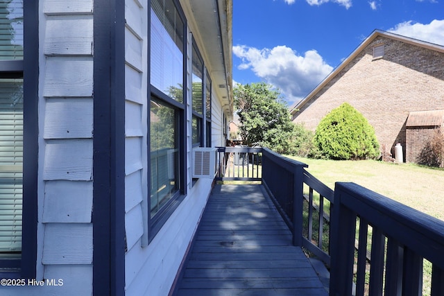 view of deck