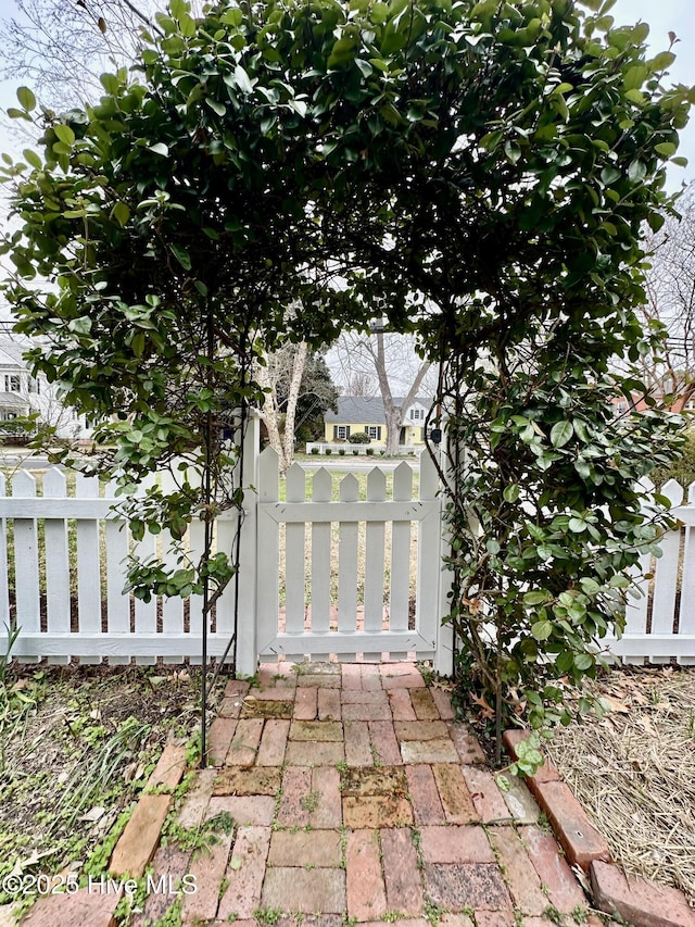 204 N Granville St, Edenton, NC 27932 - view of gate featuring fence