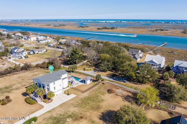 42 Harbour Village Ter, Hampstead, NC 28443 - bird's eye view featuring a water view