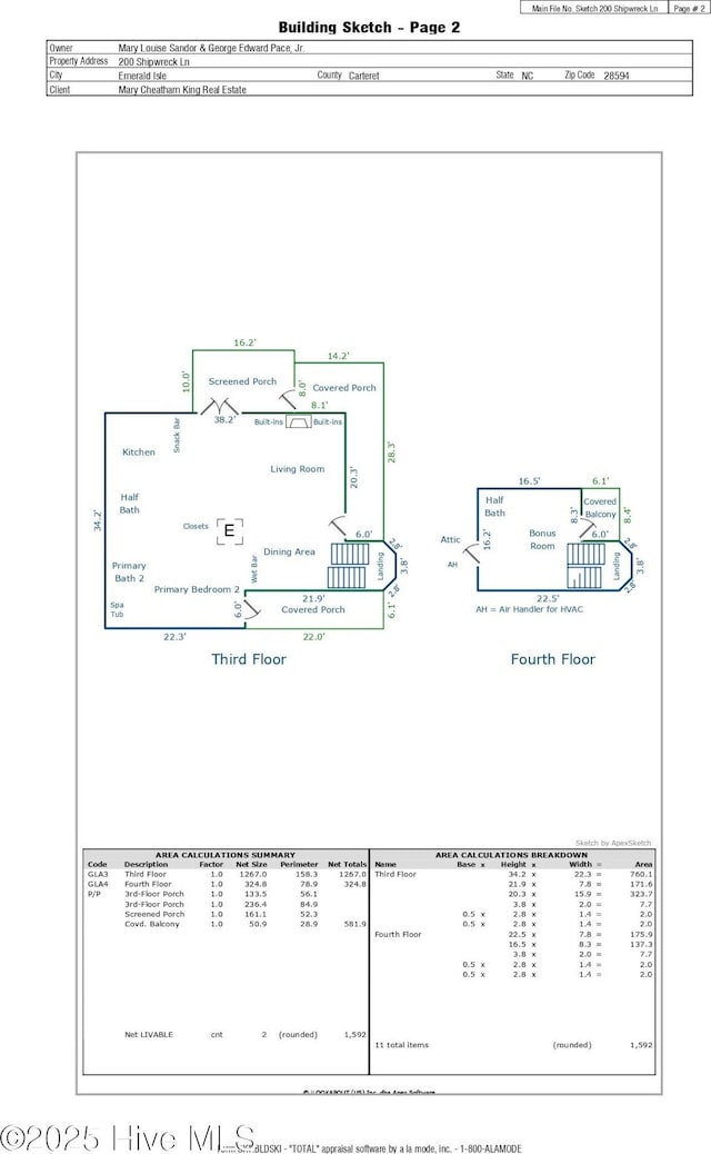 200 Shipwreck Ln, Emerald Isle, NC 28594 - room layout