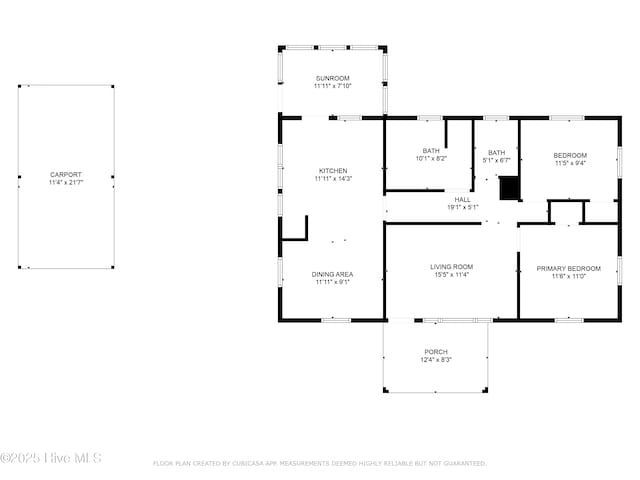 16980 Barnes Dr, Laurinburg, NC 28352 - floor plan / room layout