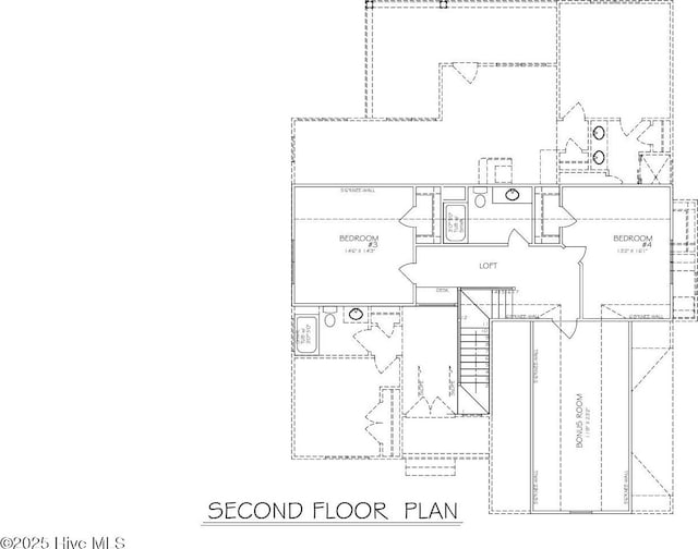 663 Loblolly Dr, Vass, NC 28394 - view of floor plan / room layout