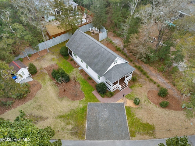 bird's eye view