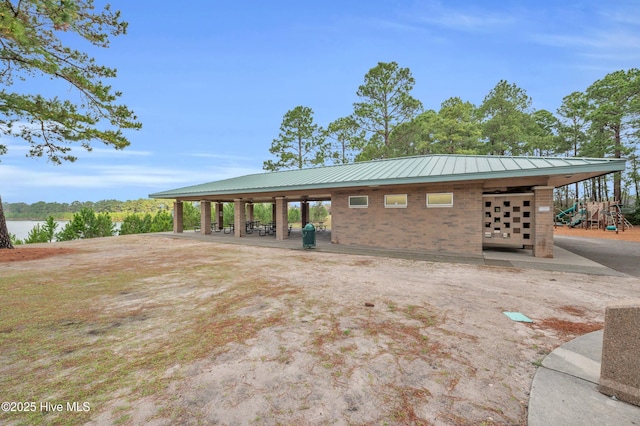 exterior space with playground community