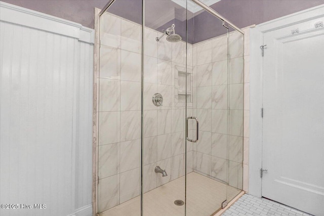 705 Park Ave, Goldsboro, NC 27530 - bathroom featuring a shower stall