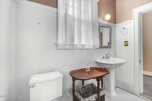705 Park Ave, Goldsboro, NC 27530 - bathroom featuring toilet and a sink