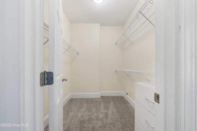 604 Fourth St S, Carolina Beach, NC 28428 - walk in closet with carpet floors