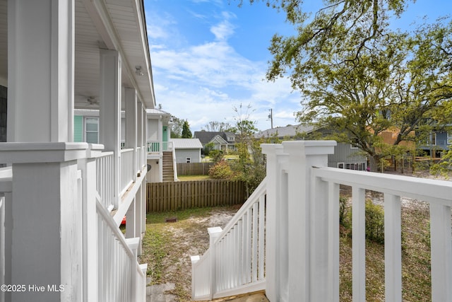 604 Fourth St S, Carolina Beach, NC 28428 - view of yard with a residential view