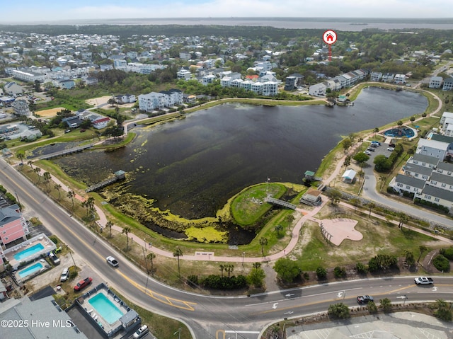 604 Fourth St S, Carolina Beach, NC 28428 - view of property location featuring a large body of water