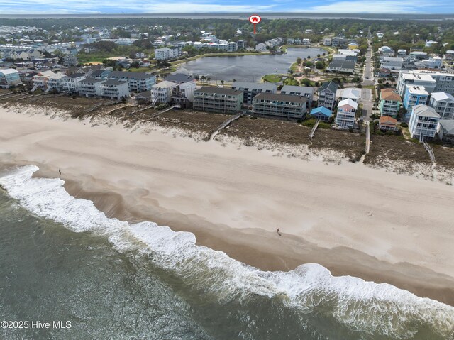 604 Fourth St S, Carolina Beach, NC 28428 - bird's eye view of expansive coastline
