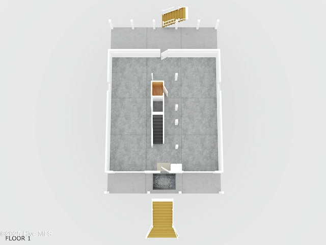 604 Fourth St S, Carolina Beach, NC 28428 - view of property floor plan