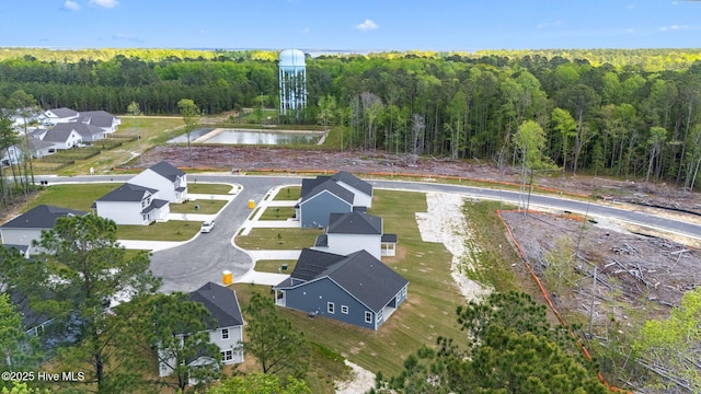 1007 Tawney Trce, New Bern, NC 28562 - view of property location featuring a forest and a nearby body of water
