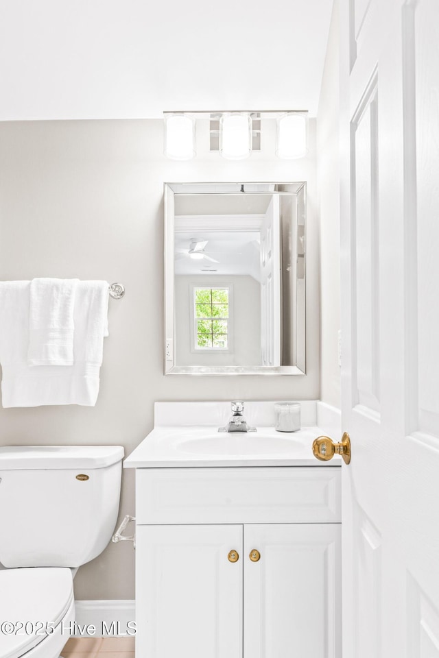 6932 Runningbrook Ter, Wilmington, NC 28411 - bathroom with vanity and toilet