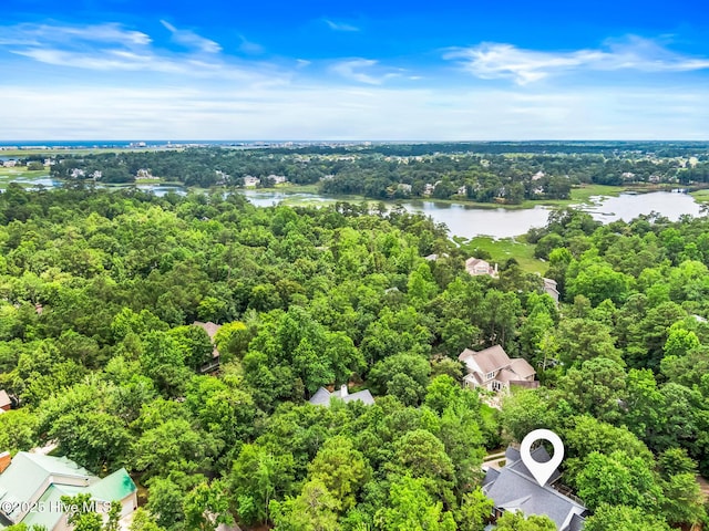 6932 Runningbrook Ter, Wilmington, NC 28411 - drone / aerial view of a nearby body of water