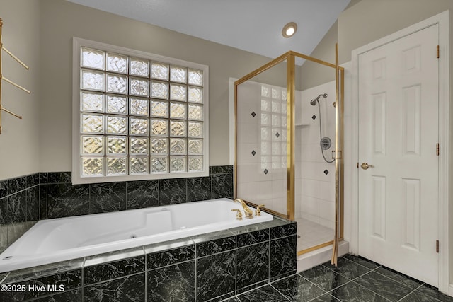 146 Olde Point Rd, Hampstead, NC 28443 - bathroom with a garden tub and a shower stall