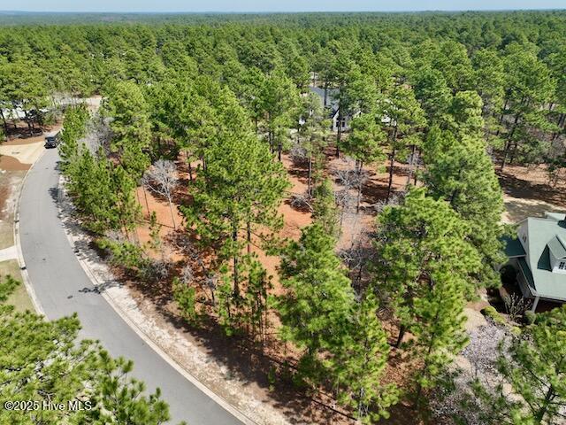 103 Chesterfield Dr, Pinehurst, NC 28374 - bird's eye view of a heavily wooded area