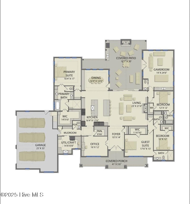 103 Chesterfield Dr, Pinehurst, NC 28374 - home floor plan