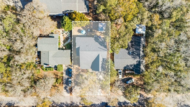 6 White Ln, Oak Island, NC 28465 - bird's eye view