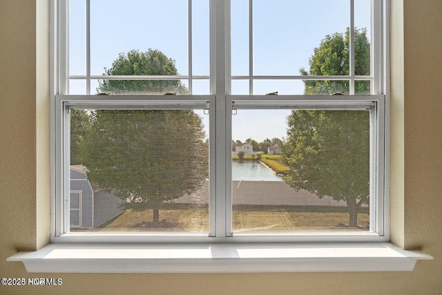 view of interior details