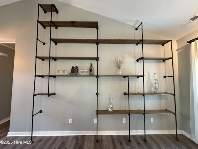 1123 Mill Run Rd, Sneads Ferry, NC 28460 - details with baseboards, wood finished floors, and visible vents