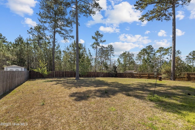 427 Wolfe Ln, Hubert, NC 28539 - view of fenced backyard
