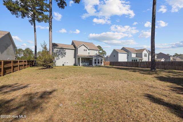 427 Wolfe Ln, Hubert, NC 28539 - fenced backyard featuring a residential view