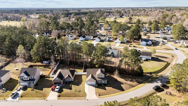 214 Green Trees Dr, New Bern, NC 28560 - birds eye view of property featuring a residential view