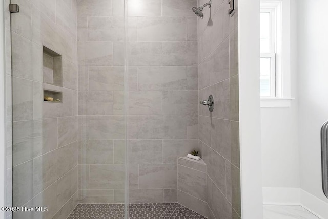 1348 Trisail Ter, Wilmington, NC 28412 - bathroom with a shower stall