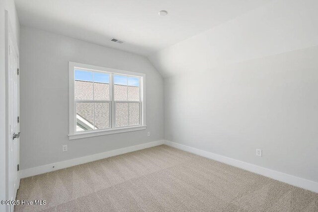1348 Trisail Ter, Wilmington, NC 28412 - additional living space with baseboards, visible vents, and light colored carpet
