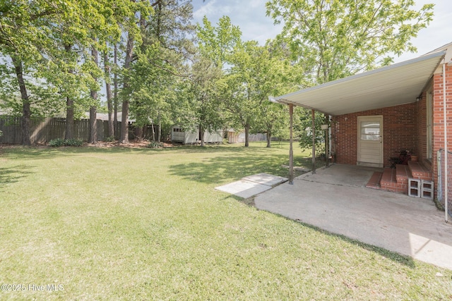 203 Mercer Rd, Jacksonville, NC 28546 - view of yard featuring a patio