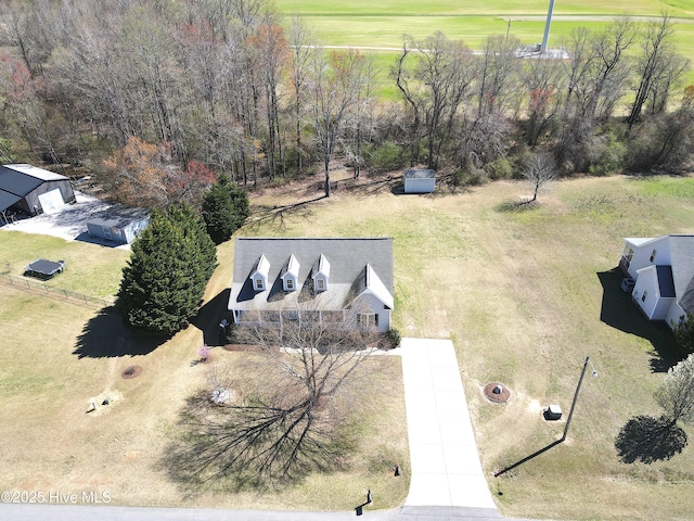 8107 Gentle Breeze Dr, Sims, NC 27880 - aerial view