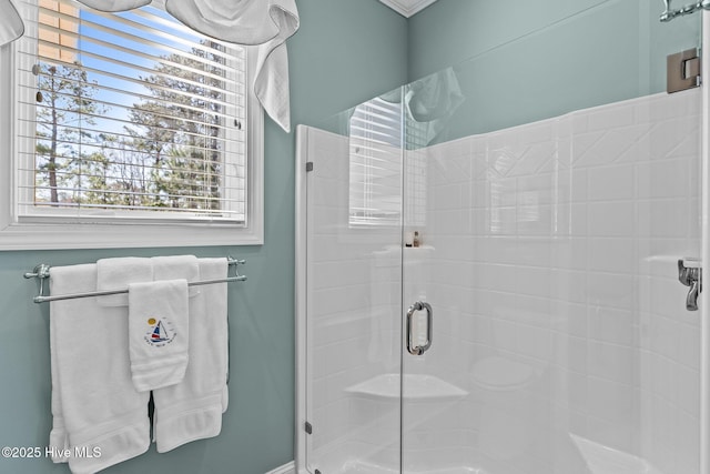 full bath with a stall shower