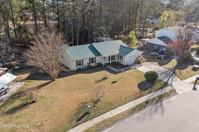 aerial view