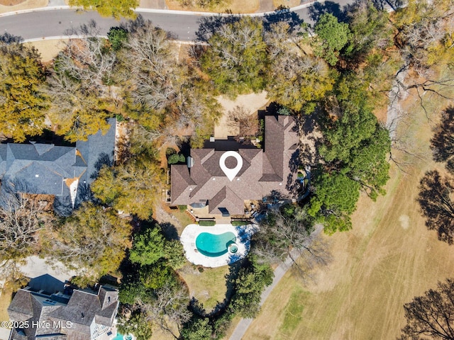 drone / aerial view