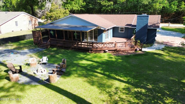 13280 Blues Farm Rd, Laurinburg, NC 28352 - birds eye view of property
