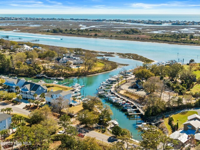 1037 Anchors Bend Way, Wilmington, NC 28411 - birds eye view of property with a water view