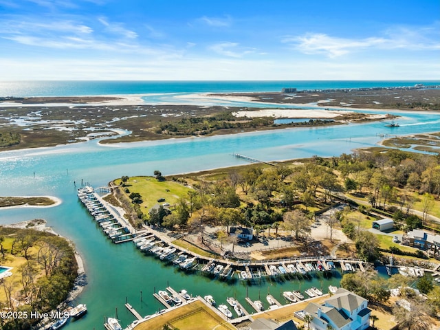1037 Anchors Bend Way, Wilmington, NC 28411 - birds eye view of property featuring a water view