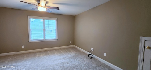 2429 Falls River Ave, Raleigh, NC 27614 - empty room featuring ceiling fan and light colored carpet