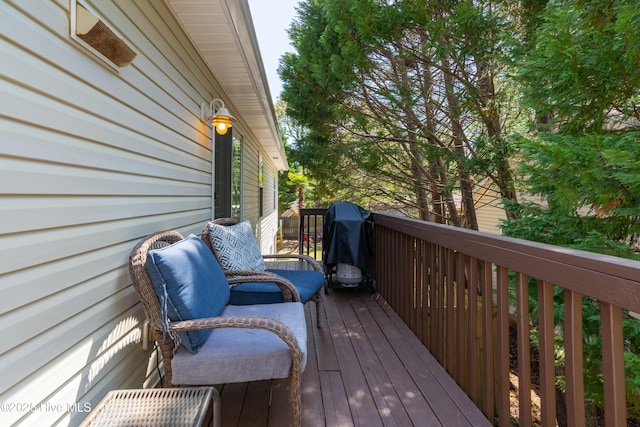 222 NE 36th St, Oak Island, NC 28465 - view of wooden deck