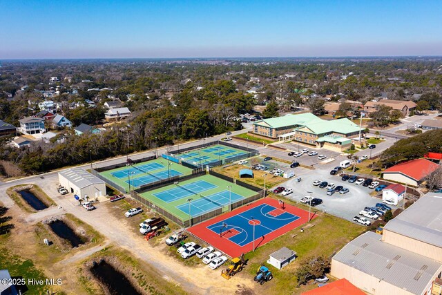 222 NE 36th St, Oak Island, NC 28465 - birds eye view of property